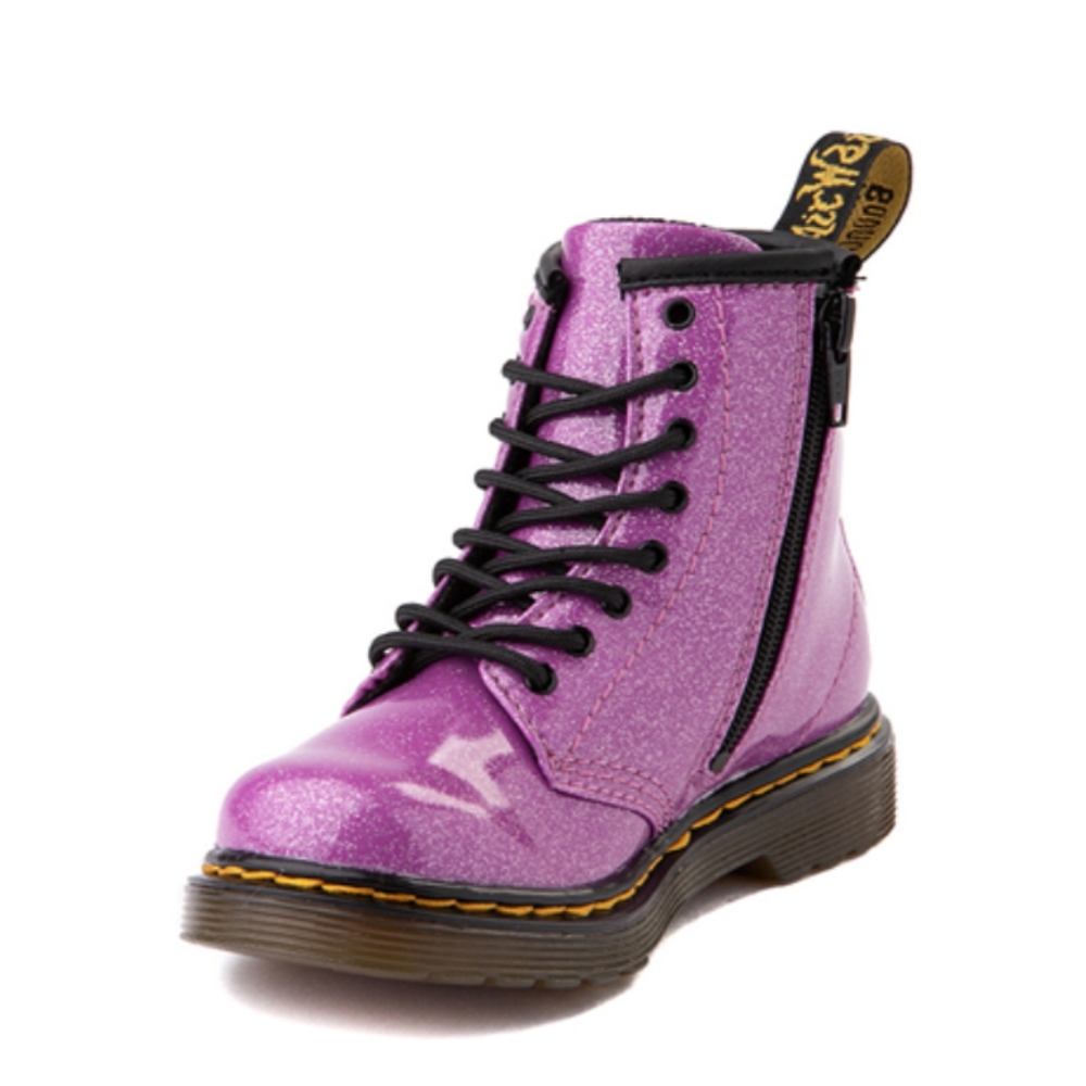 Dr. Martens 1460 pink glitter boots toddler